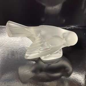 Lalique Crystal Bird Figurine